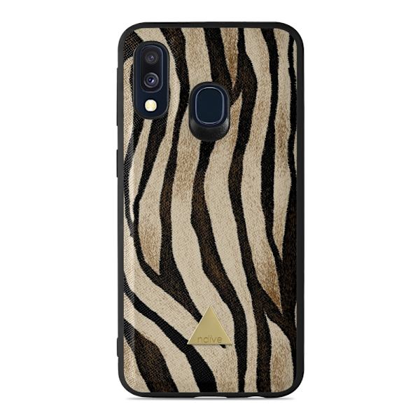 Naive Samsung Galaxy A40 (2019) Skal - Tiger Skin