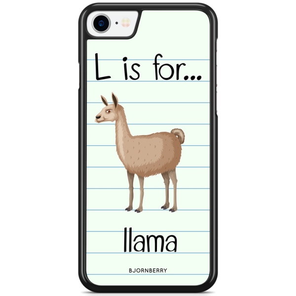 Bjornberry Skal iPhone SE (2020) - L Is For Llama