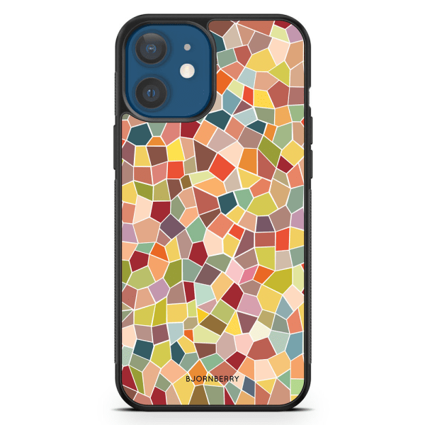 Bjornberry Hårdskal iPhone 12 Mini - Mosaik