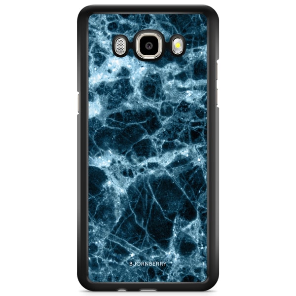 Bjornberry Skal Samsung Galaxy J5 (2015) - Blå Marmor