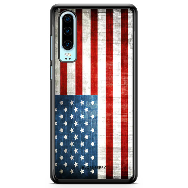 Bjornberry Hårdskal Huawei P30 - USA Flagga