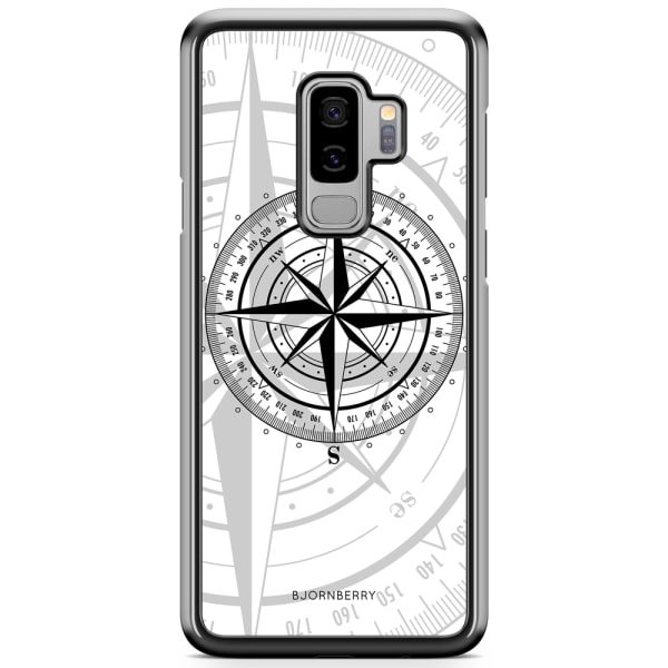 Bjornberry Skal Samsung Galaxy S9 Plus - Kompass Vit