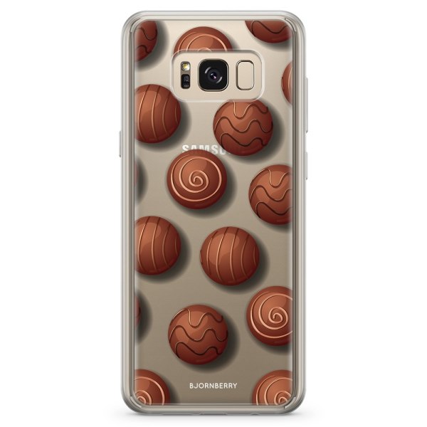 Bjornberry Skal Hybrid Samsung Galaxy S8 - Choklad