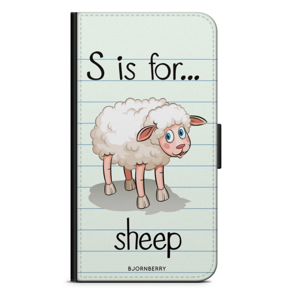 Bjornberry Fodral Samsung Galaxy A6+ (2018)-S is for Sheep