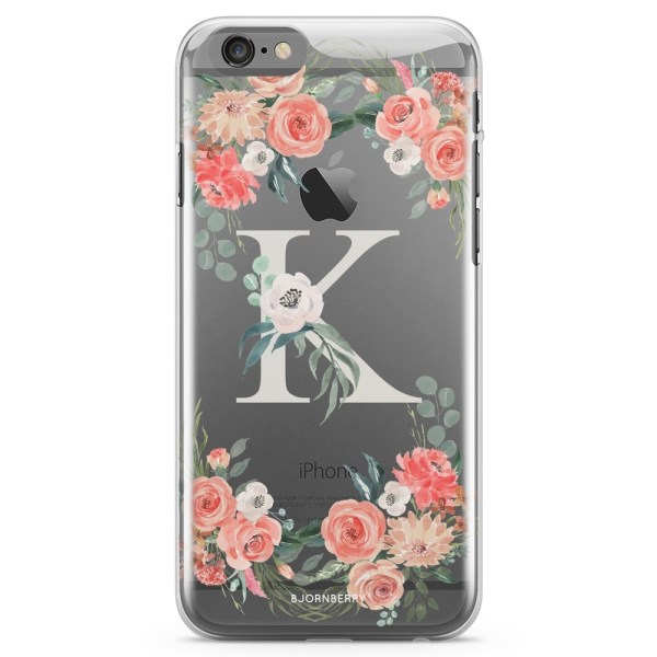 Bjornberry iPhone 6/6s TPU Skal - Monogram K