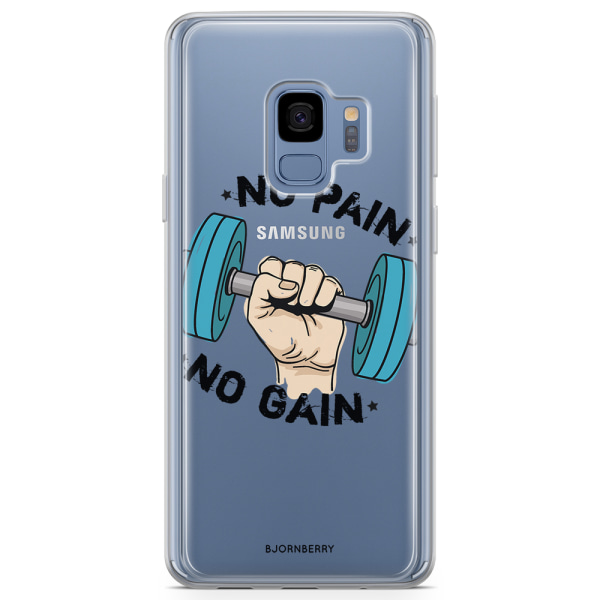 Bjornberry Skal Hybrid Samsung Galaxy S9 - No pain no gain