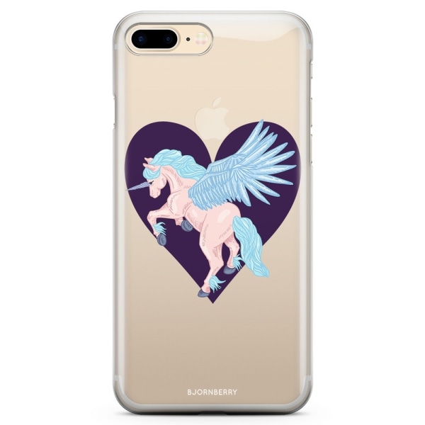 Bjornberry iPhone 7 Plus TPU Skal - Unicorn