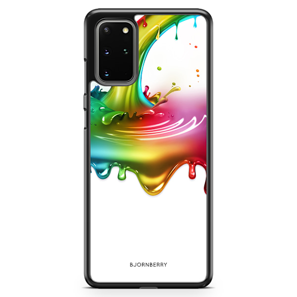 Bjornberry Skal Samsung Galaxy S20 Plus - Regnbågs Splash
