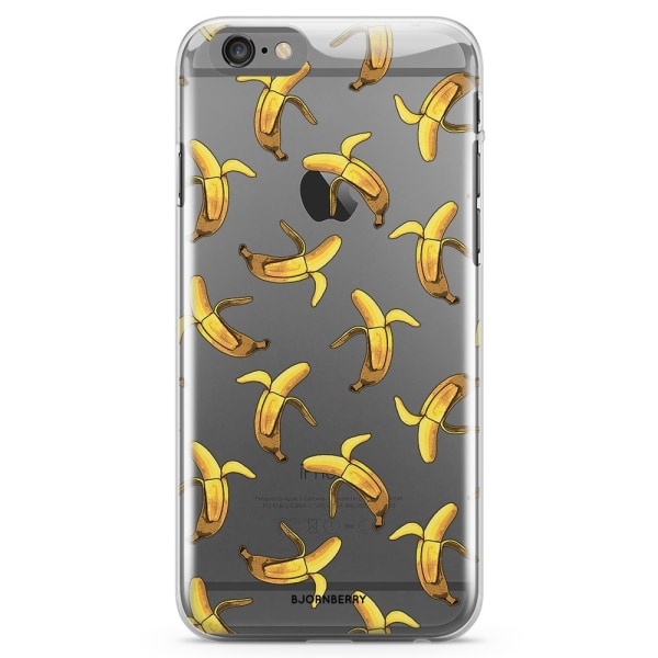 Bjornberry iPhone 6 Plus/6s Plus TPU Skal - Bananer