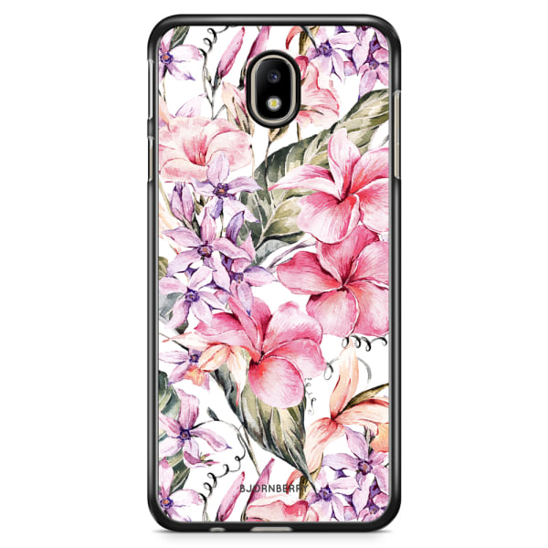 Bjornberry Skal Samsung Galaxy J5 (2017) - Vattenfärg Blommor