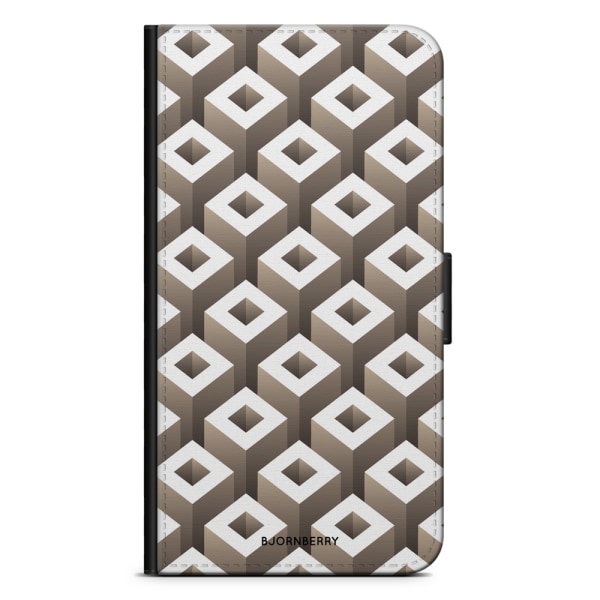Bjornberry Plånboksfodral iPhone 12 - Geometriska mönster