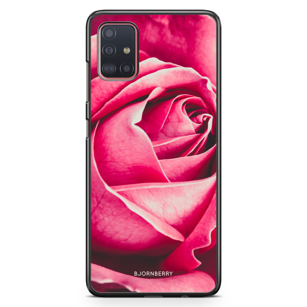 Bjornberry Skal Samsung Galaxy A51 - Röd Ros