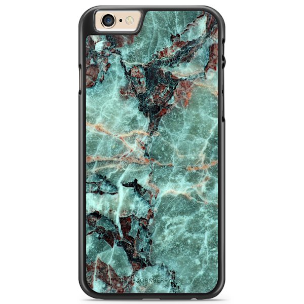 Bjornberry Skal iPhone 6 Plus/6s Plus - Grön Marmor