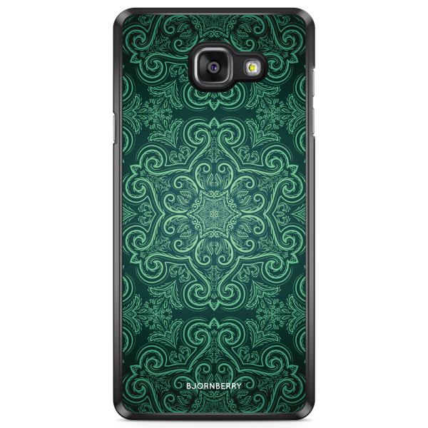 Bjornberry Skal Samsung Galaxy A5 7 (2017)- Grön Retromönster