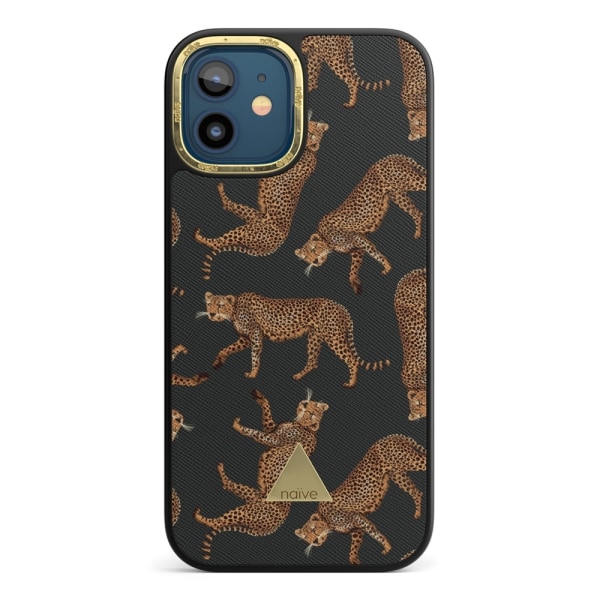 Naive iPhone 12 Mini Skal - Cheetah