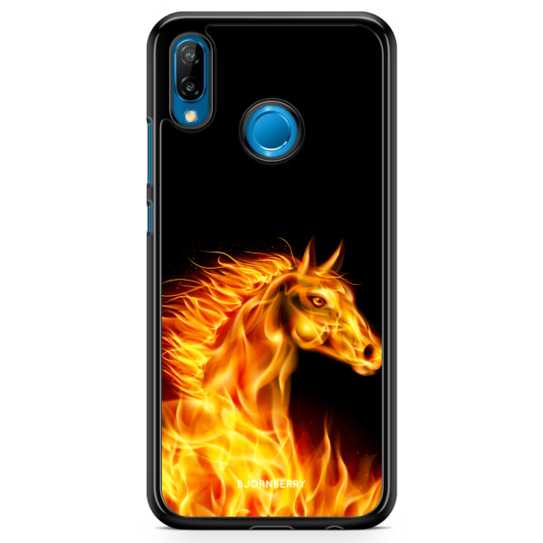 Bjornberry Skal Huawei P20 Lite - Flames Horse