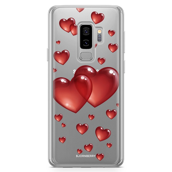 Bjornberry Skal Hybrid Samsung Galaxy S9+ - Hjärtan