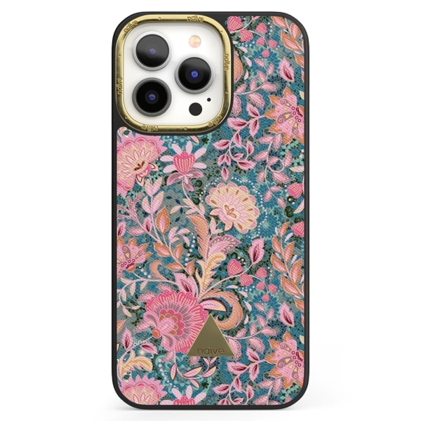 Naive iPhone 13 Pro Skal - Fantasy flowers
