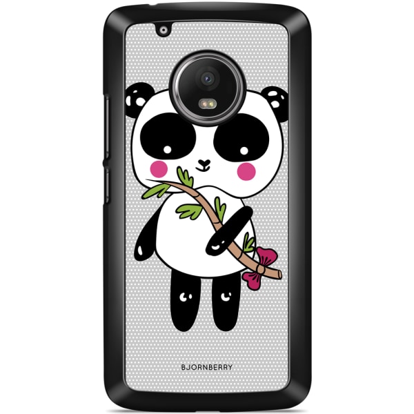 Bjornberry Skal Moto G5 Plus - Söt Panda