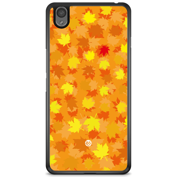 Bjornberry Skal OnePlus X - Orange/Röda Löv