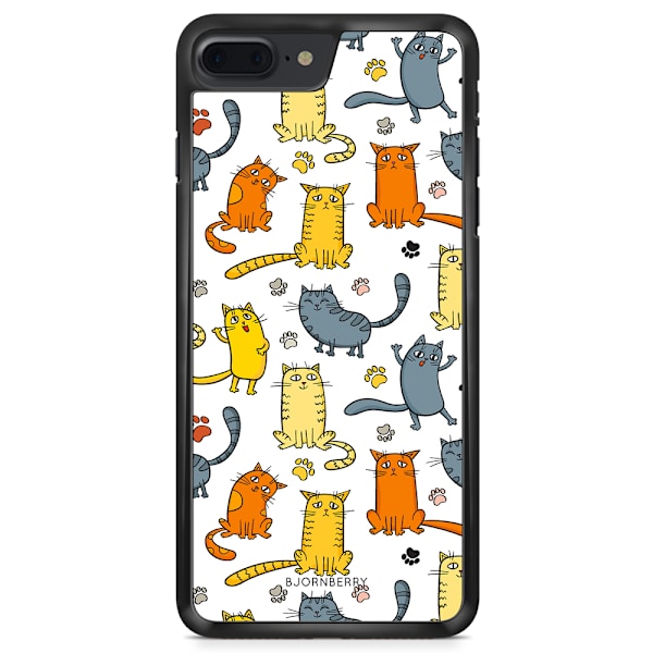 Bjornberry Skal iPhone 8 Plus - Kattmönster