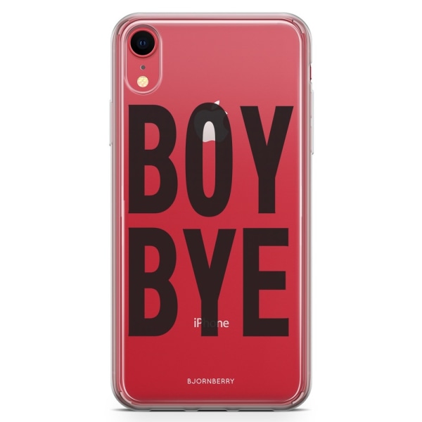 Bjornberry Hybrid Skal iPhone XR  - BOY BYE