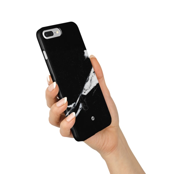 Bjornberry iPhone 7 Plus Premium Skal - Minimalistisk Marmor