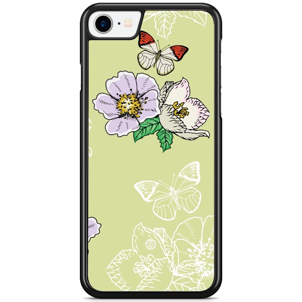 Bjornberry Skal iPhone 8/SE (2020/2022) - Fjärilsblomma