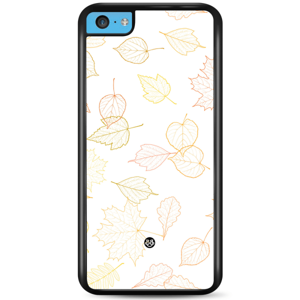 Bjornberry Skal iPhone 5C - Vit med Löv