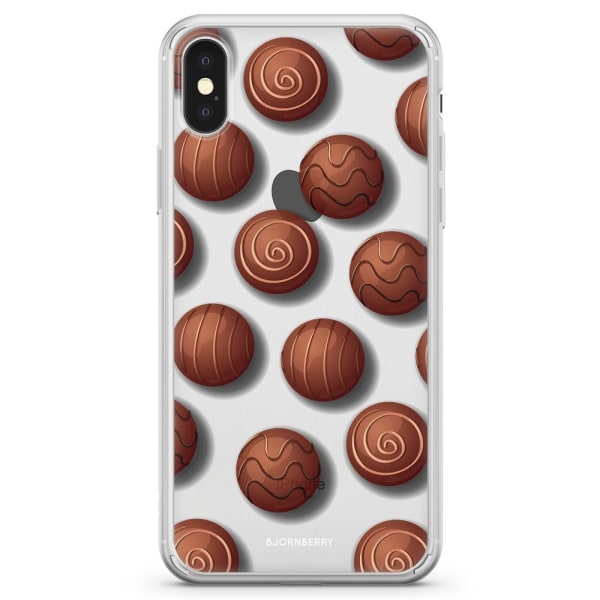 Bjornberry Skal Hybrid iPhone X / XS - Choklad