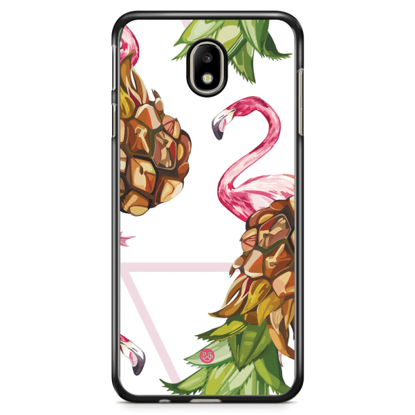 Bjornberry Skal Samsung Galaxy J5 (2017) - Ananas & Flamingo