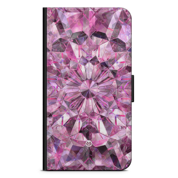 Bjornberry iPhone 14 Pro Fodral - Rosa Kristaller