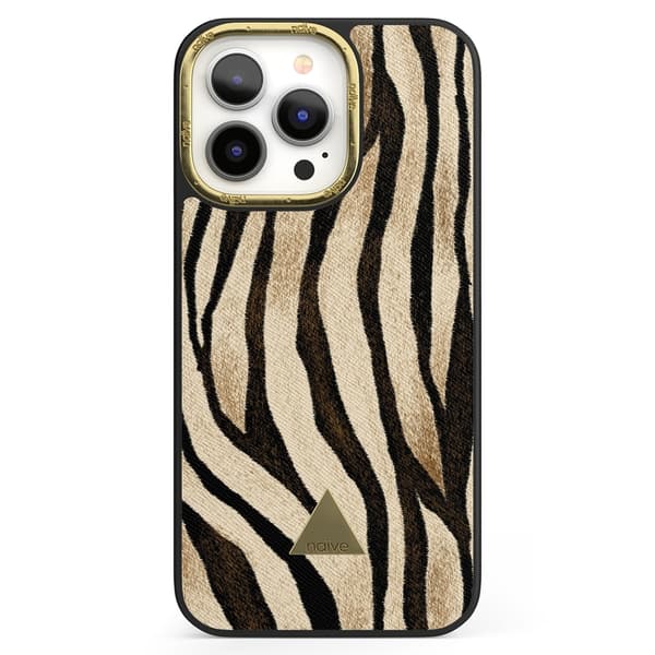 Naive iPhone 13 Pro Skal - Tiger Skin