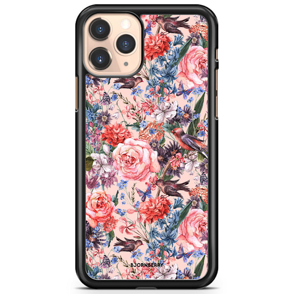 Bjornberry Hårdskal iPhone 11 Pro - Fåglar & Blommor