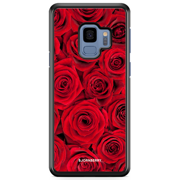 Bjornberry Skal Samsung Galaxy A8 (2018) - Röda Rosor