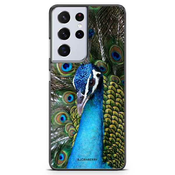 Bjornberry Skal Samsung Galaxy S21 Ultra - Påfågel