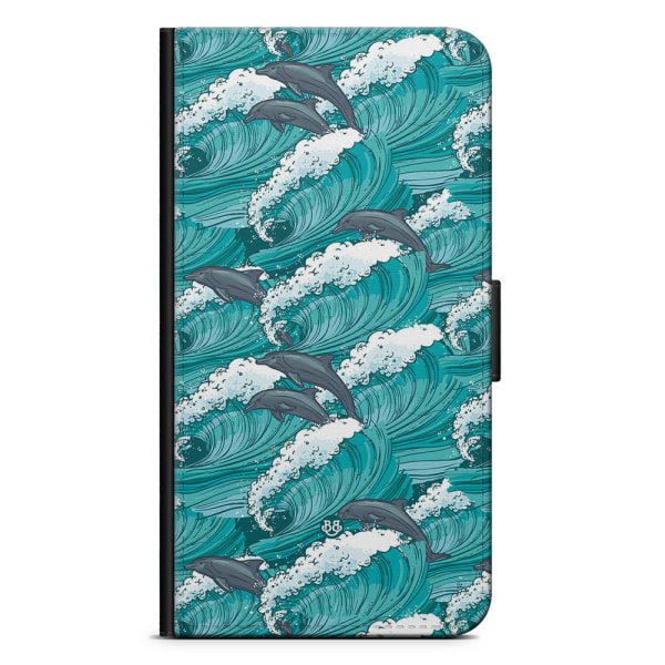 Bjornberry Samsung Galaxy Note 10 Plus - Vågor & delfiner