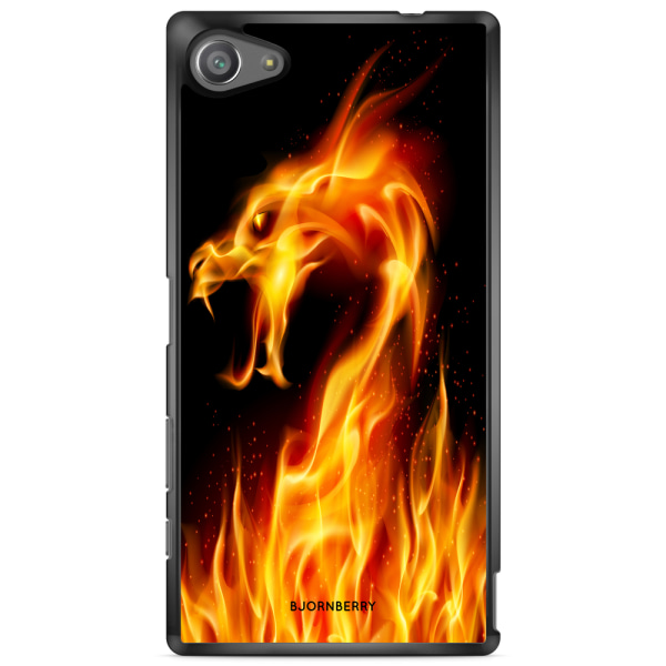 Bjornberry Skal Sony Xperia Z5 Compact - Flames Dragon