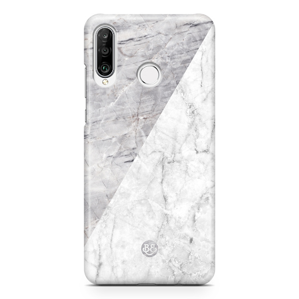 Bjornberry Huawei P30 Lite Premiumskal - Half Marble