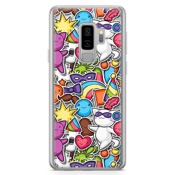 Bjornberry Skal Hybrid Samsung Galaxy S9+ - Klistermärken