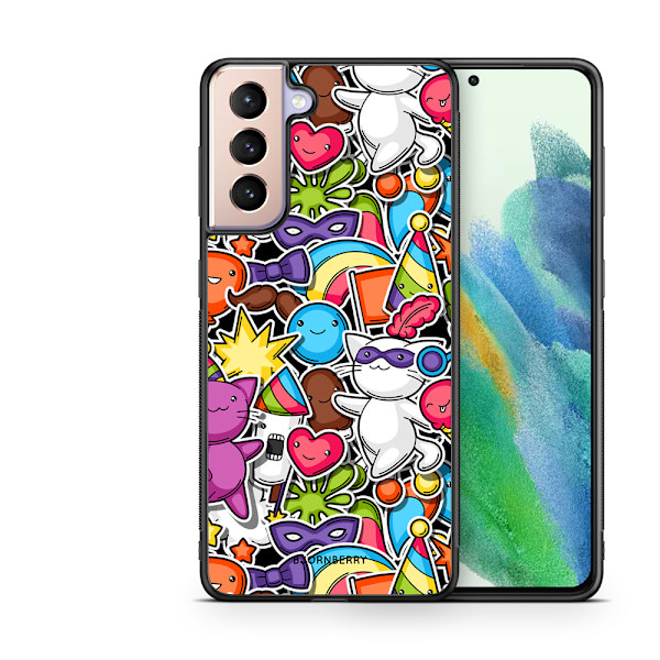 Bjornberry Skal Samsung Galaxy S21 FE 5G - Klistermärken