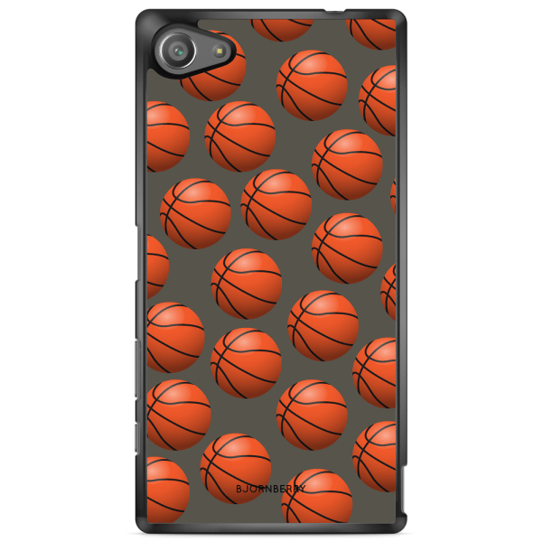 Bjornberry Skal Sony Xperia Z5 Compact - Basketbolls Mönster