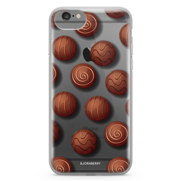 Bjornberry Skal Hybrid iPhone 6/6s - Choklad