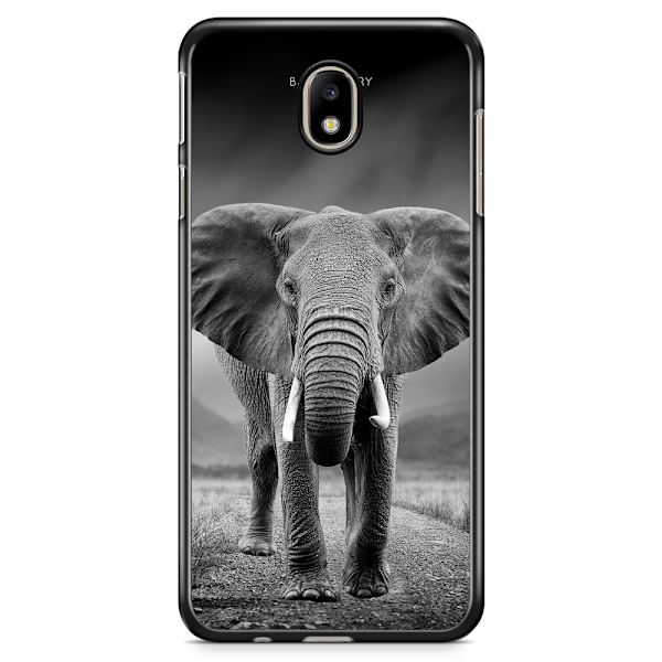 Bjornberry Skal Samsung Galaxy J5 (2017) - Svart/Vit Elefant