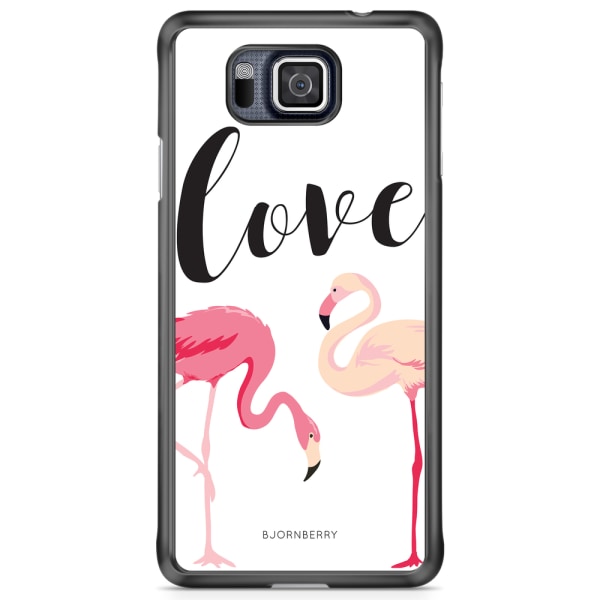 Bjornberry Skal Samsung Galaxy Alpha - Love Flamingo