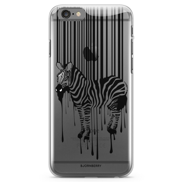Bjornberry iPhone 6 Plus/6s Plus TPU Skal - Zebra