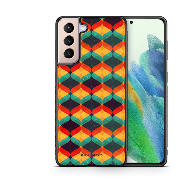 Bjornberry Skal Samsung Galaxy S21 FE 5G - Abstrakt Mönster