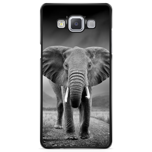 Bjornberry Skal Samsung Galaxy A5 (2015) - Svart/Vit Elefant