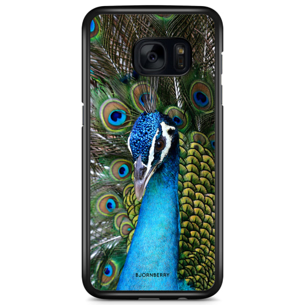 Bjornberry Skal Samsung Galaxy S7 - Påfågel