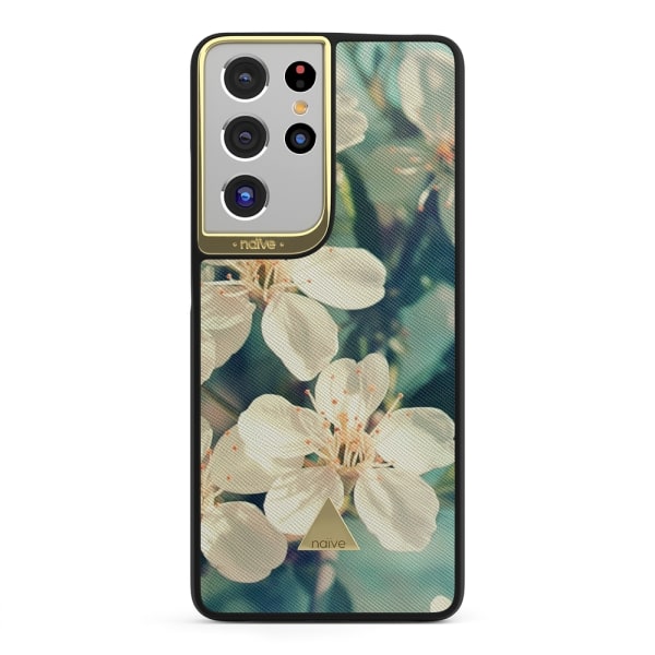 Naive Samsung Galaxy S21 Ultra Skal - Spring Flowers